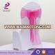 wholesale Fancy colorful organza chair sash wedding chair sashes banquet chair sash