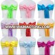 Wholesale Chair Ties Wedding Decoration Chair Sashes Satin